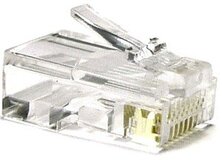 Разъем RJ-45 Hyperline PLUG-8P8C-U-C6