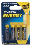 Батарейка Varta Energy (AAA, 4 шт)