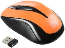 Мышь Oklick 675MW Black/Orange