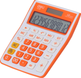 Калькулятор Deli E1238 Orange
