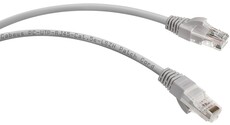 Cabeus PC-UTP-RJ45-Cat.5e-1m-WH-LSZH, 1м