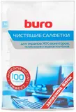 Buro чистящие салфетки для экранов и оптики, запасной блок к тубе, 100 шт (BU-ZSCREEN)