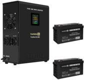 ExeGate FineSine SX-2000.LCD.AVR.2SH + 2x DT 12120 (120Ач)