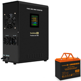 ExeGate FineSine SX-1000.LCD.AVR.2SH + HRL 12-75 (75Ач)