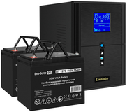 ExeGate SineTower SZ-2000.LCD.AVR.3SH.1C13.USB + 2x DT 1275 (75Ач)