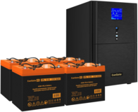 ExeGate SineTower SZ-5000.LCD.AVR.2SH.1C13.T.RJ.USB + 4x HRL 12-55 (55Ач)