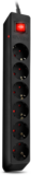 Sven Optima Base Black 6 розеток 1.8м