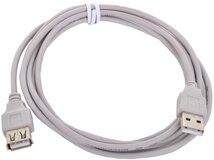 Кабель удлинительный Gembird USB 2.0 A (M) - A (F), 1.8м (CC-USB2-AMAF-6)