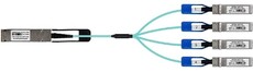 LR-LINK (Linkreal) LRAOC-QSFP28-4SFP28-3M