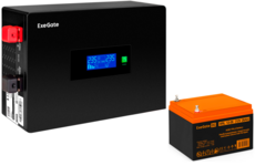 ExeGate IdealSine SR-600.LCD.2SH + HRL 12-26 (26Ач)