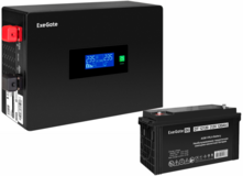 ExeGate IdealSine SR-600.LCD.2SH + DT 12120 (120Ач)