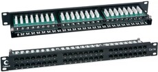 Патч-панель Cabeus PLHD-48-Cat.5e-Dual