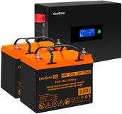 ExeGate IdealSine SR-1500.LCD.2SH + HRL 12-33 (33Ач)