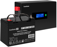 ExeGate IdealSine SR-600.LCD.2SH + DT 1233 (33Ач)