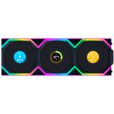 Lian Li UNI Fan SL Wireless LCD 120 Reverse Blade Black (3 шт.)