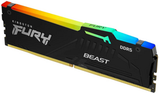 Оперативная память 16Gb DDR5 6000MHz Kingston Fury Beast Black RGB (KF560C30BBA-16)