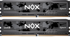 32Gb DDR5 6000MHz Apacer NOX Black (AH5U32G60C622MBAA-2) (2x16Gb KIT)