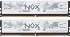 32Gb DDR5 6200MHz Apacer NOX White (AH5U32G62C532MWAA-2) (2x16Gb KIT)