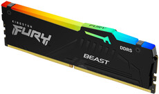 16Gb DDR5 6000MHz Kingston Fury Beast Black RGB (KF560C30BBEA-16)