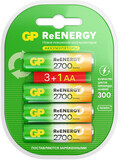 GP ReEnergy (AA, 2600mAh, 4 шт.)
