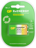 GP ReEnergy (9V, 200mAh, 1 шт.)