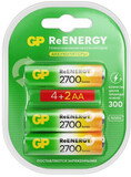 GP ReEnergy (AA, 2600mAh, 6 шт.) (270AAHC4/2RGY-2CRCB6)