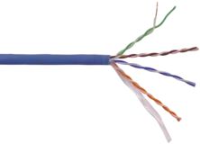 Lanmaster LAN-5EUTP-HFLT-BL, 305м