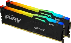 64Gb DDR5 6000MHz Kingston Fury Beast RGB (KF560C36BBE2AK2-64) (2x32Gb KIT)