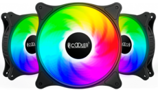 PCcooler FX 120 ARGB Black (3 шт.)