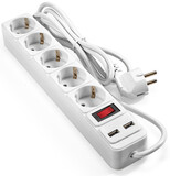 Сетевой фильтр Exegate SP-5-USB-1.8W