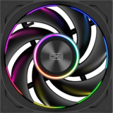 PCcooler F7 X120 ARGB Black