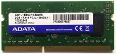 2Gb DDR-III 1600MHz ADATA SO-DIMM (AO1L16BC2N1-BQHS)
