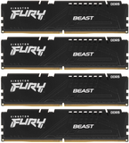 64Gb DDR5 5600MHz Kingston Fury Beast Black (KF556C40BBK4-64) (4x16Gb KIT)