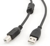 Кабель Gembird USB 2.0 A (M) - B (M), 4.5м (CCF-USB2-AMBM-15)