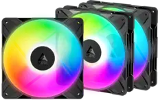 Arctic P14 Pro Reverse A-RGB Black (3 шт.)