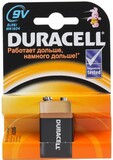 Батарейка Duracell Basic (9V, Alkaline, 1 шт)