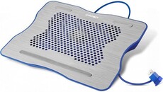 Охлаждающая подставка для ноутбука Crown CMLC-1001 Silver/Blue