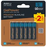 GoPower (AAA, 12 шт.)