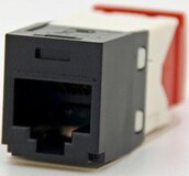 Модульный разъем Panduit CJ5E88TGBL