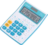 Калькулятор Deli E1122 Blue