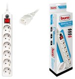 Сетевой фильтр Buro 600SH-1.8-UPS-W