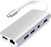 Satechi Type-C Multimedia Adapter Silver (ST-TCMM8PAS)