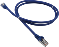 Патч-корд Lanmaster LAN-PC45/S5E-1.0-BL