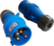 Вилка Lanmaster LAN-IEC-309-32A1P/M