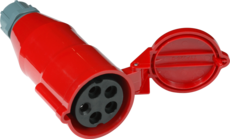 Вилка Lanmaster LAN-IEC-309-32A3P/F