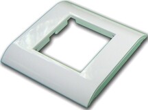 Накладка на цоколь Lanmaster LAN-FR45X45-WH