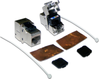 Модуль Keystone Lanmaster LAN-OK45S6A/180