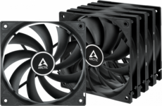 Вентилятор для корпуса Arctic Cooling F12 Black Value Pack