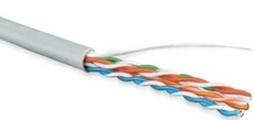 Кабельная бухта Hyperline UTP4-C5E-SOLID-LSZH-GY-305