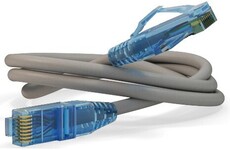 Патч-корд Hyperline PC-LPM-UTP-RJ45-RJ45-C6-2M-LSZH-GY